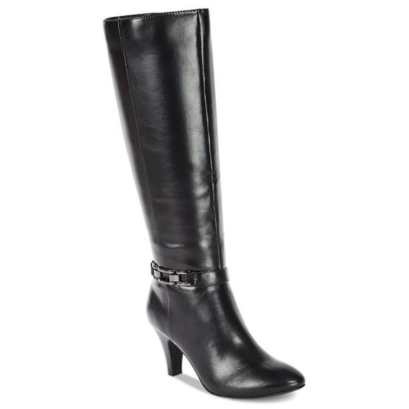 NWB Karen Scott Hulah Knee High Boots - Picture 1 of 3